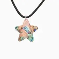 Кулон &laquo;Звездочка&raquo;, ракушка абалон