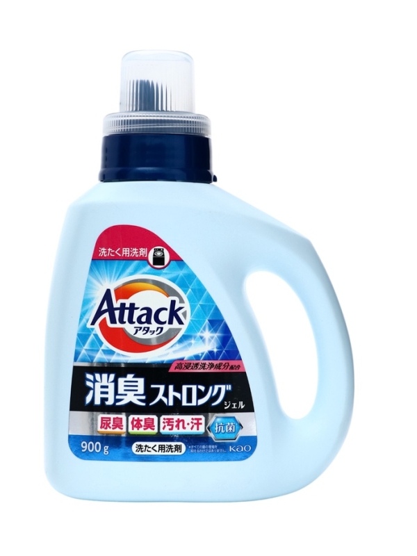 Гель для стирки ATTACK BioEx Strong, концентрат, 900 гр Гель для стирки ATTACK BioEx Strong, концентрат, 900 гр