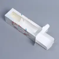 Коробка для макарун «Вьюга» 18×5.5×5.5 см