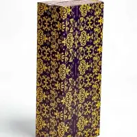 Фигурка декоративная &laquo;Африканка танцует&raquo;, полистоун, 13&times;6.5&times;35 см, бело-золотая