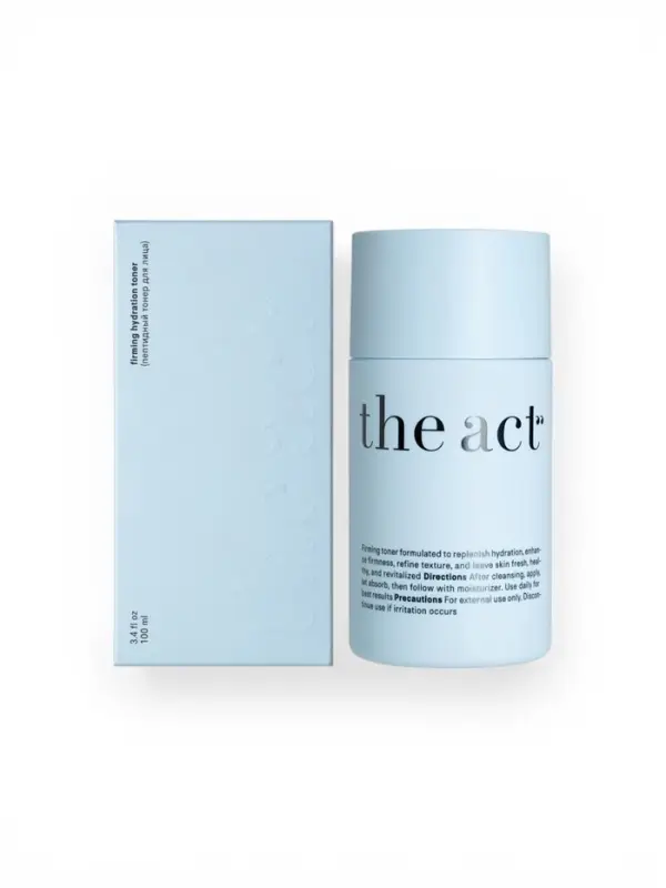 Тонер для лица голубой The Act пептидный, 100 мл