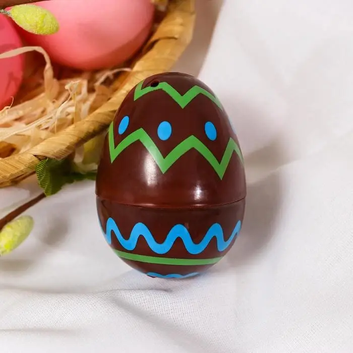 Основа для творчества «Яйцо с орнаментом», открывается, набор 6 шт., размер 1 шт: 6 × 4 см Основа для творчества «Яйцо с орнаментом», открывается, набор 6 шт., размер 1 шт: 6 × 4 см