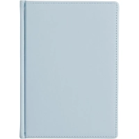 Ежедневник недатированный А5+, 136л, Velvet зефирный голубой 3-115/35