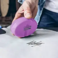 Игольница магнитная, 9.3&times;6.5 см, фиолетовая