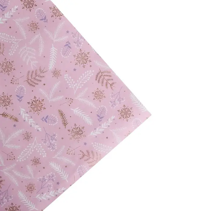 Бумага упаковочная крафтовая «Ветви», 50 х 70 см