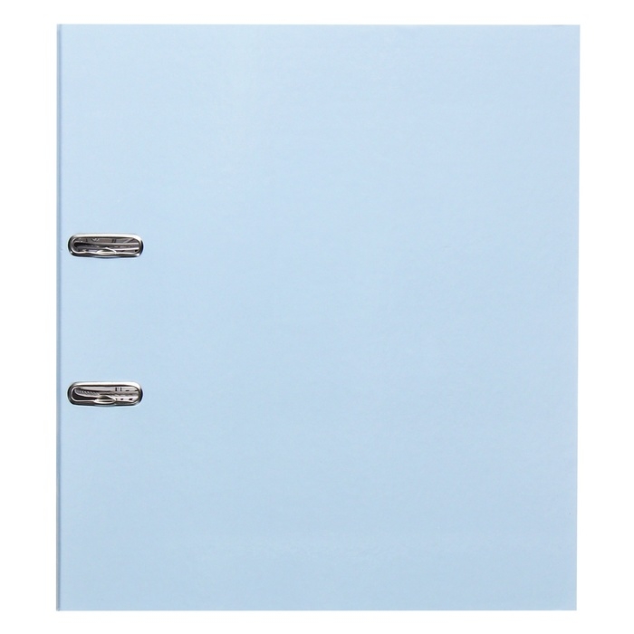 Папка-регистратор, Calligrata, А4, 75мм, ламинированная, светло-васильковый Папка-регистратор, Calligrata, А4, 75мм, ламинированная, светло-васильковый
