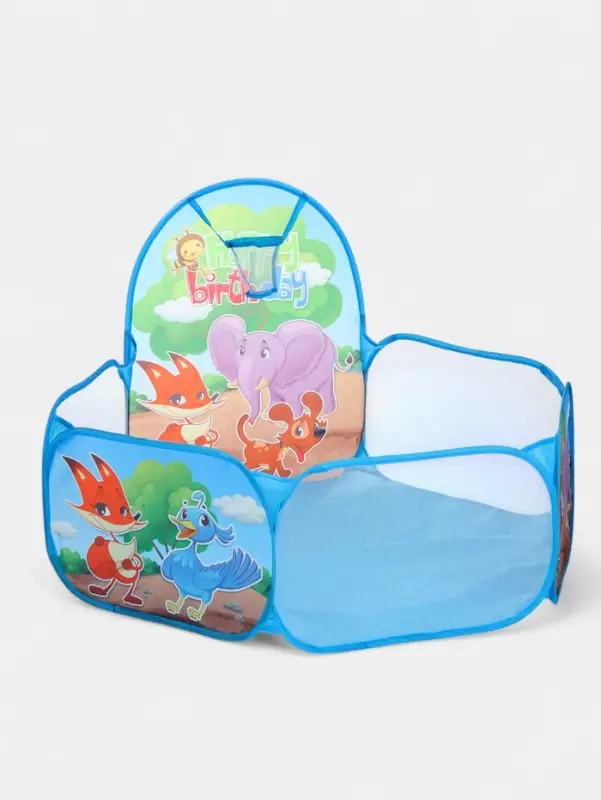 Палатка детская игровая - сухой бассейн для шариков &laquo;Зверята&raquo; без шаров