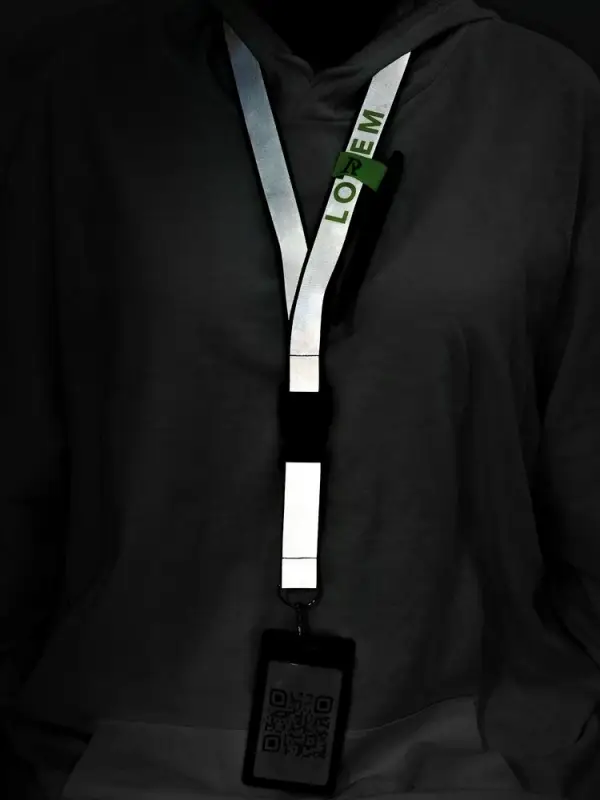 Лента светоотражающая Interlevel, черная с серым Лента светоотражающая Interlevel, черная с серым