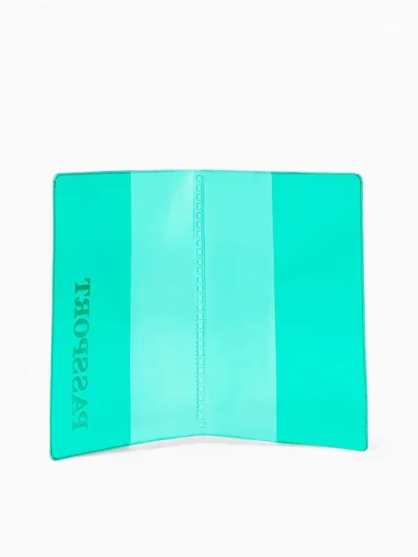 Обложка на паспорт, цвет светло-зелёный