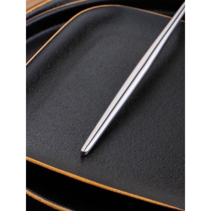 Ложка столовая «Торнбери», длина 21 см, толщина 7 мм, цвет серебряный