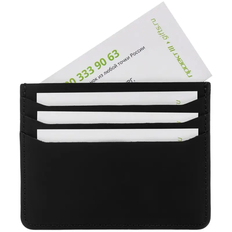 Чехол для карт Alaska, черный Чехол для карт Alaska, черный