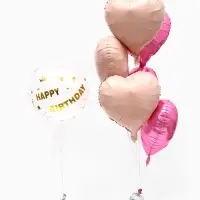 Воздушные шары, набор Happy Birthday, 21 предмет