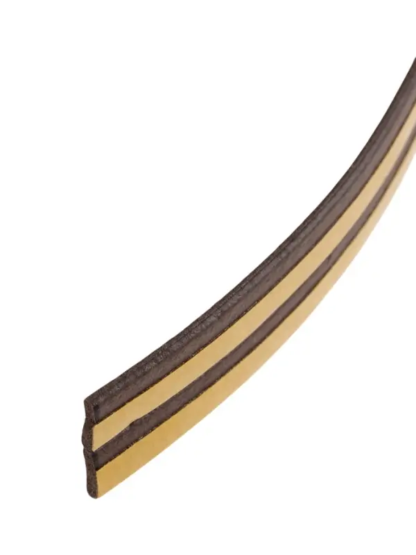 Уплотнитель резиновый ТУНДРА, профиль I, размер 9х2 мм, коричневый, в упаковке 10 м