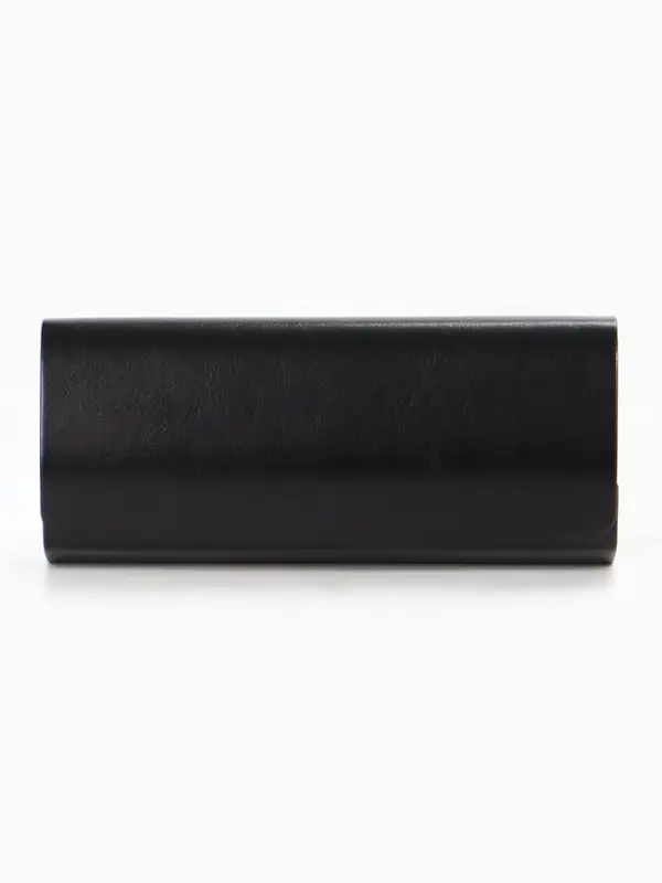 Футляр для очков, на магните, 15.5&times;3.3&times;6 см, чёрный