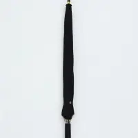 Зонт - трость полуавтоматический &laquo;Однотон&raquo;, 16 спиц, R=51/60 см, d=102 см, чёрный