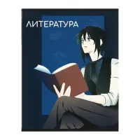 Набор предметных тетрадей Calligrata TOP &laquo;Аниме&raquo;, 10 предметов, 48 листов, со справочным материалом, обложка из мелованного картона