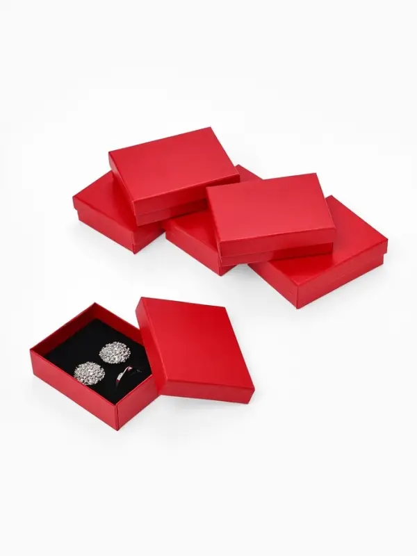Коробочка подарочная под набор &laquo;Минимал&raquo;, 7&times;9 см, красная