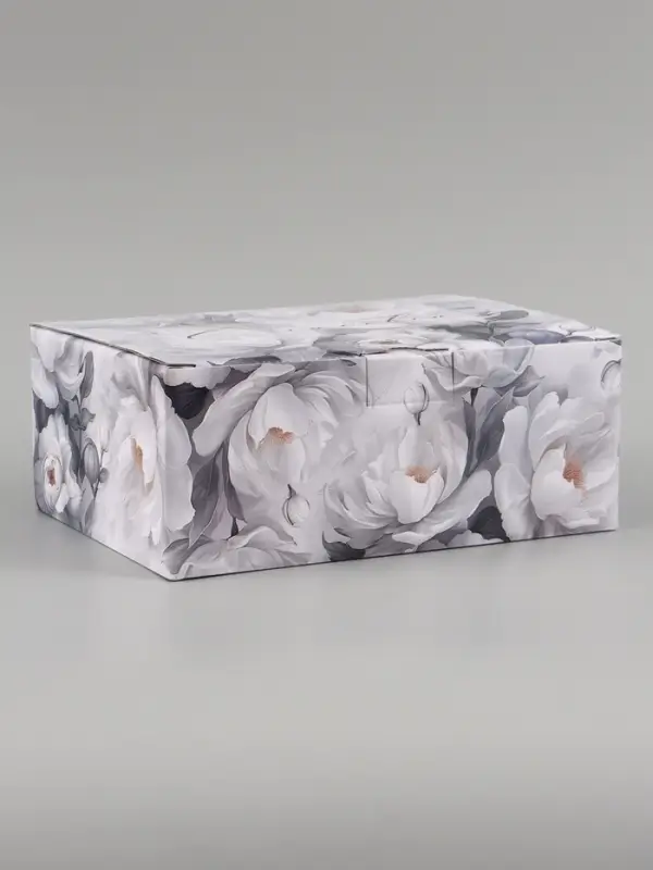 Коробка подарочная самосборная &laquo;С любовью&raquo;, 26&times;19&times;10 см