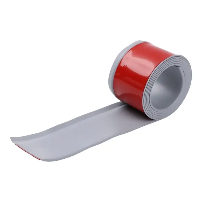 Гибкий плинтус TAKE IT EASY, самоклеящийся, 80&times;80&times;2000 мм, ПВХ, серый