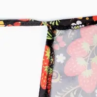 Карнавальный набор "Народная краса" юбка р-р 40-48, воротник, повязка, цвет чёрный