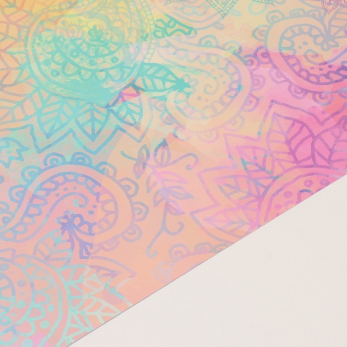 Фотофон двусторонний картон плотность 350 гр Фотофон двусторонний картон плотность 350 гр "Мехенди" 50х50 см