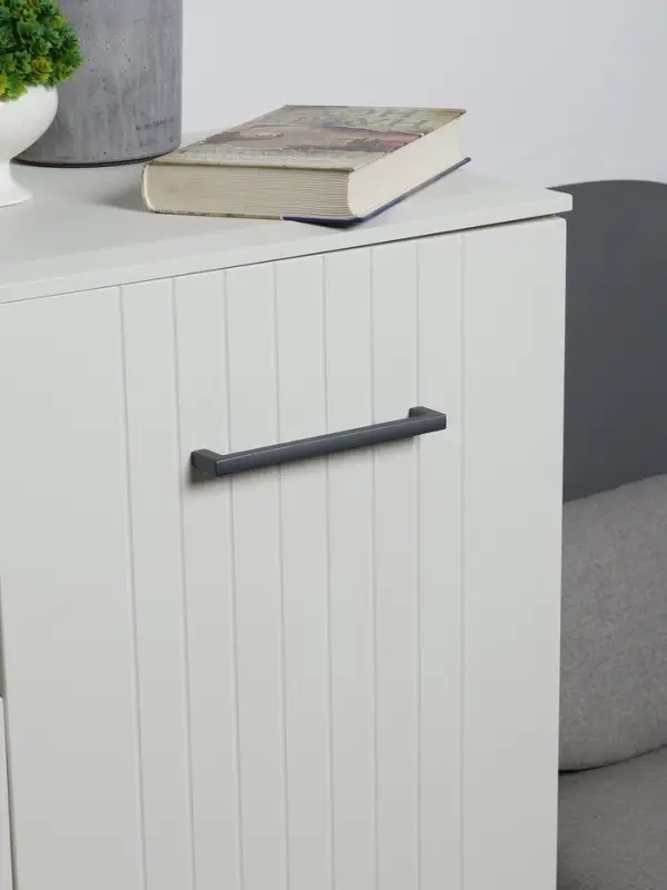 Ручка-скоба CAPPIO SQUARE RSC007, алюминий, м/о 160 мм, цвет графит