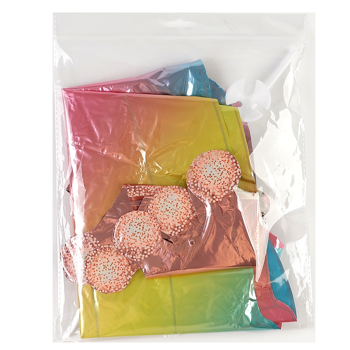 Набор фольгированных шаров &laquo;Карнавальный набор. Розовое золото&raquo;, 3 шт.