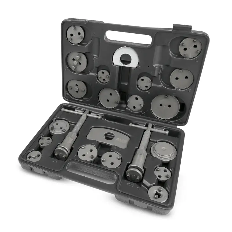 Набор для сведения поршней тормозных цилиндров (22 предмета) в кейсе AVS DBC-05