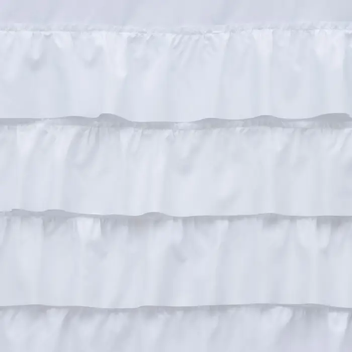 Штора для ванной &laquo;Ла Каса&raquo;, с люверсами, 180&times;180 см, полиэстер, белая