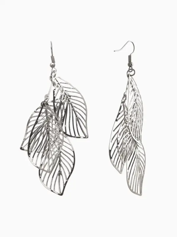 Серьги висячие «Шелест», листопад, цвет МИКС, 9.8 см Серьги висячие «Шелест», листопад, цвет МИКС, 9.8 см