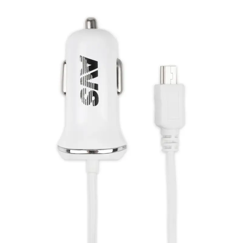 Автомобильное зарядное устройство AVS с mini USB CMN-213 (1,2А)