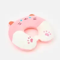 Мягкая игрушка - антистресс подголовник "Кошечка" 32 см