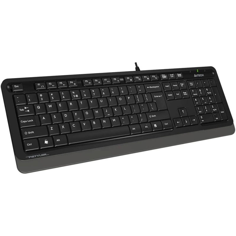 Клавиатура A4Tech Fstyler FK10 черный/серый USB (1147518)