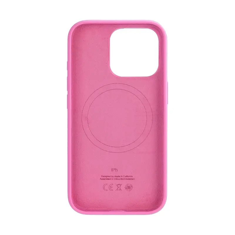 Чехол для iPhone 16 Pro Silicone Case 100% ORG Peony (MagSafe + анимация NFC) c LOGO