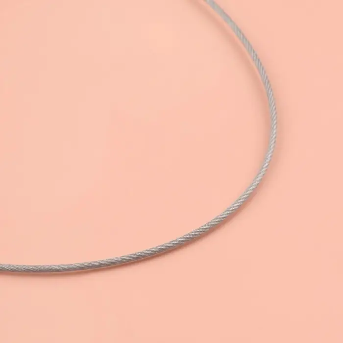 Спицы круговые, для вязания, с тефлоновым покрытием, с металлическим тросом, d=2.75 мм, 14/80 см Спицы круговые, для вязания, с тефлоновым покрытием, с металлическим тросом, d=2.75 мм, 14/80 см