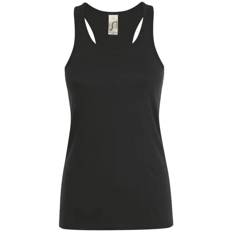 Майка женская Justin Women черная, размер XL Майка женская Justin Women черная, размер XL