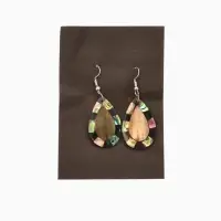 Серьги &laquo;Капельки&raquo;, 5.5&times;2 см, ракушка