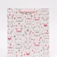 Пакет подарочный «Поздравляю», M 25,5 × 30 × 9 см Пакет подарочный «Поздравляю», M 25,5 × 30 × 9 см