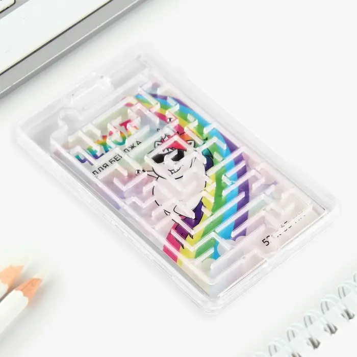 Чехол для бейджа с игрой «Единорог», 6,5 х 10,4 см