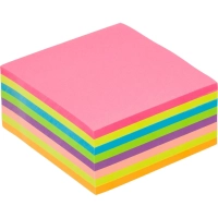 Стикеры Attache Selection куб 76х76, неон 8 цв. 40 0 л