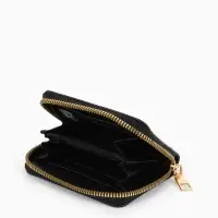 Кошелек дет 07-01-01 Июнь2547 единорог, 8,5*2,5*10,5 см, 2 отд+отд/молн, д/карт, черный