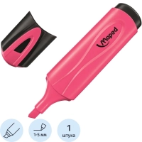 Маркер текстовыделитель Maped FLUO PEP'S CLASSIC 1-5 мм, розовый,742536