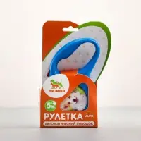 Рулетка &laquo;Милашка&raquo;, 5 м, до 15 кг, с принтом, синяя
