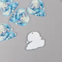 Декор для творчества акрил "Барашек в пижамке засыпает" 2,9х3,4х0,3 см Декор для творчества акрил "Барашек в пижамке засыпает" 2,9х3,4х0,3 см