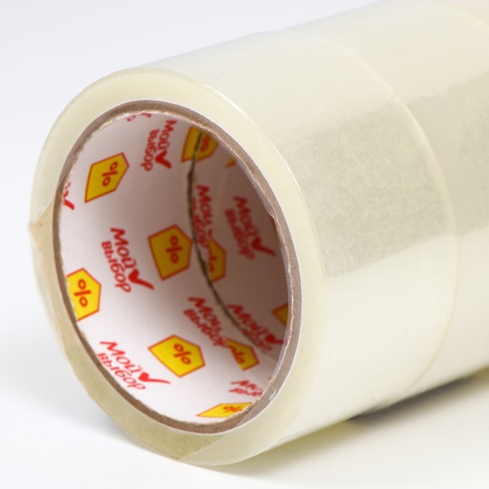 Клейкая лента Клейкая лента "Мой выбор", упаковочная, 47 мм х 55 м, 40 мкм