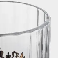 Пивная кружка &laquo;Герб России&raquo;, 500 мл, стекло, прозрачная