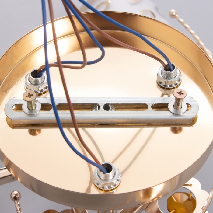 Люстра Люстра "Адди" 3х40Вт Е27 Золото МОДЕЛЬ: 2638726