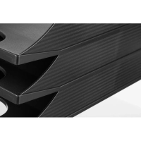 Лоток горизонтальный Attache office лайт черный юпп