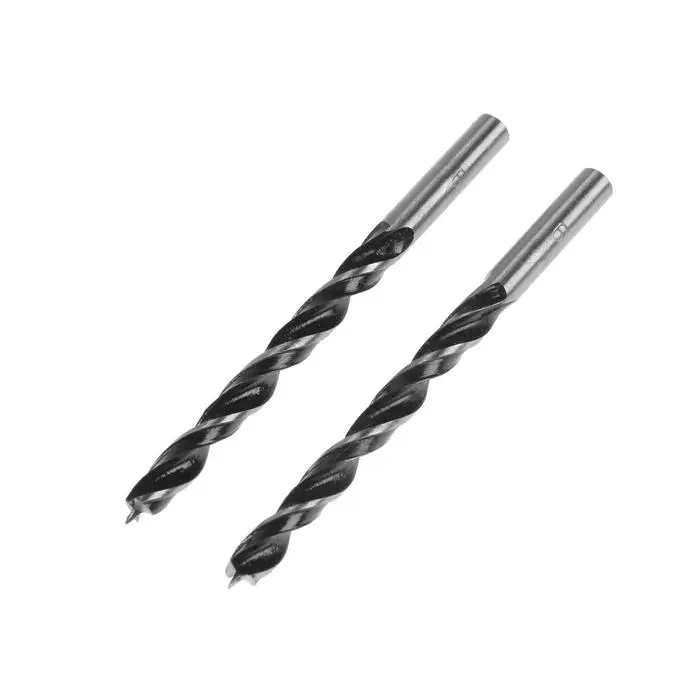 Сверло по дереву ТУНДРА, цилиндрический хвостовик, 6&times;93 мм, 2 шт.