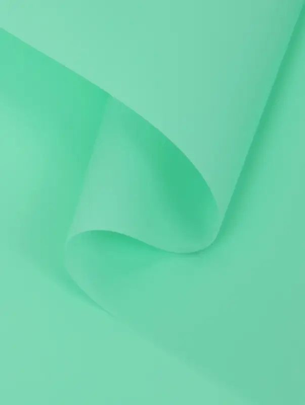 Пленка для цветов, матовая, тиффани, 57&times;57 см, 55 мкм